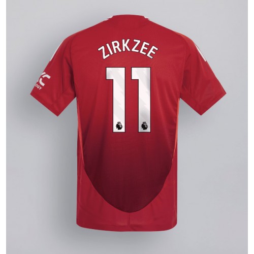 Manchester United Joshua Zirkzee #11 Domaci Dres 2024-25 Kratak Rukav